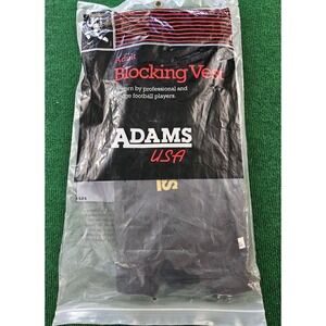 Adams USA Adult Blocking Vest Football Training‎ Pad XL New In Bag